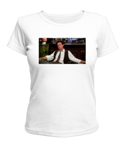 Женская футболка Чендлер Friends