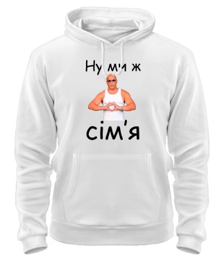 Толстовка-худі Ну ми ж сім'я