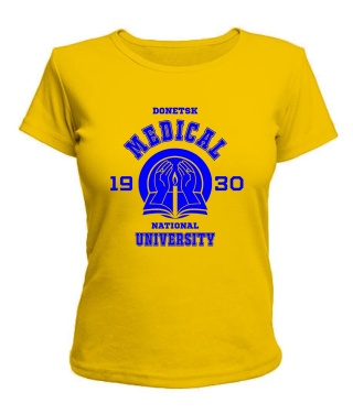 Жіноча футболка ДНМУ