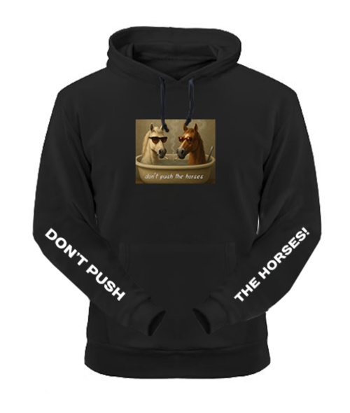 Толстовка-худі Don`t push the horses №6