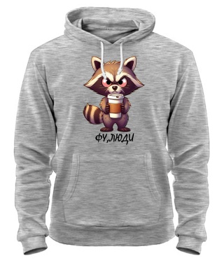 Толстовка-худі Фу, люди (єнотик) Толстовка-худі Фу, люди (єнотик)