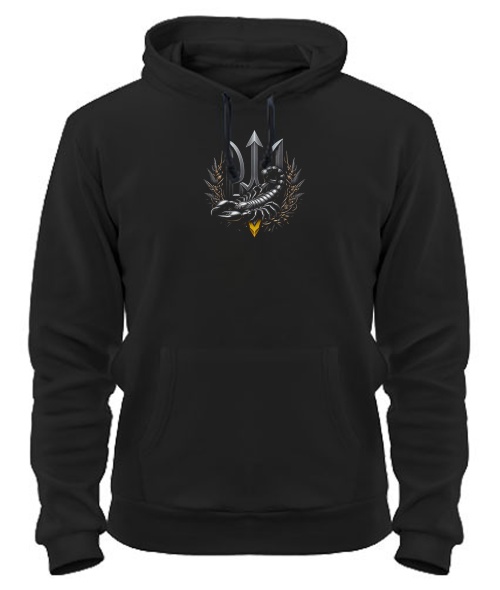 Толстовка-худи Герб Украины Вариант №36