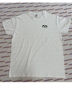 Чоловіча футболка преміум "Оксамит" (Білий XXL) INFINITI (А6) [Друк виконаний верх ногами]