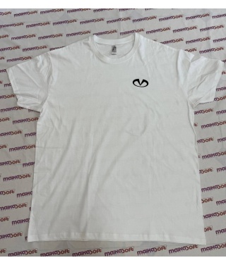 Чоловіча футболка преміум "Оксамит" (Білий XXL) INFINITI (А6) [Друк виконаний верх ногами]