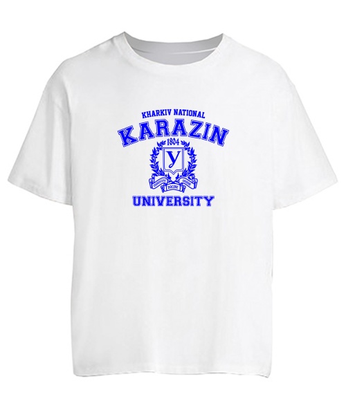 Футболка оверсайз ХНУ ім. В.Н. Карзіна
