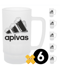 Набір "Келих матовий apivas" 6 од.