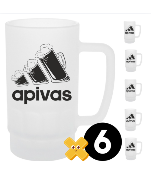 Набір "Келих матовий apivas" 6 од.