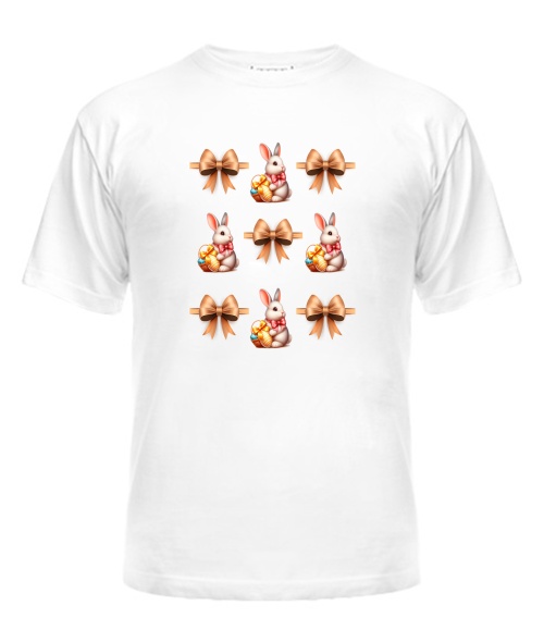Мужская Футболка Кролики