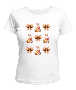 Жіноча футболка Кролики