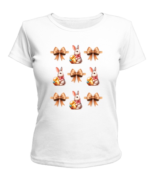 Жіноча футболка Кролики