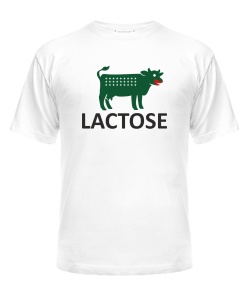 Чоловіча футболка LACTOSE (лактозе)