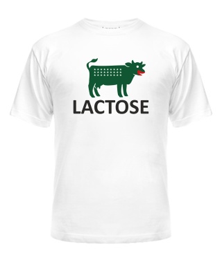 Чоловіча футболка LACTOSE (лактозе) Чоловіча футболка LACTOSE (лактозе)