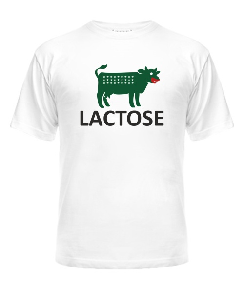 Чоловіча футболка LACTOSE (лактозе)