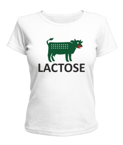 Жіноча футболка LACTOSE (лактозе)