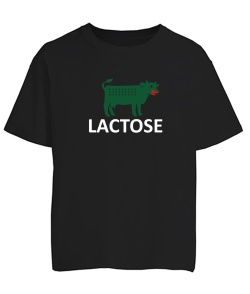 Футболка оверсайз LACTOSE (лактозе)