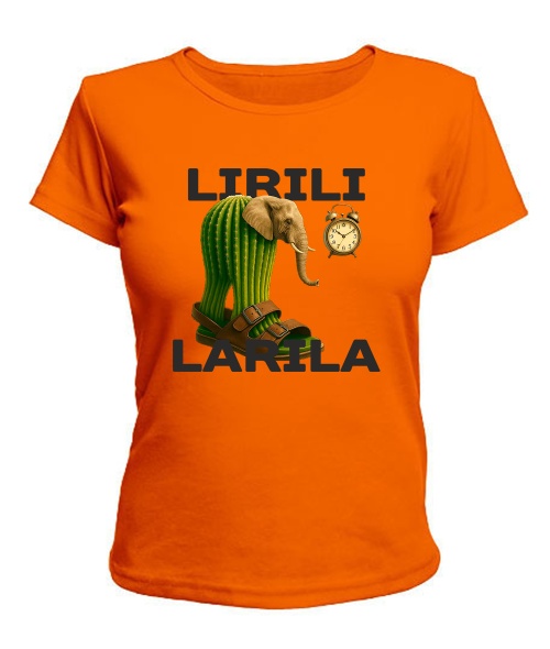 Жіноча футболка ЛІРІЛІ ЛАРІЛА