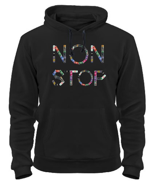 Толстовка-худи NON STOP
