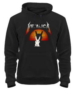 Толстовка-худі Заєць Металіка