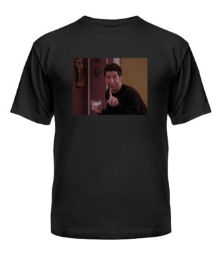 Мужская Футболка Росс Friends