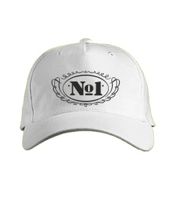 Кепка преміум "Оксамит" (Біла) №1