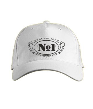 Кепка преміум "Оксамит" (Біла) №1