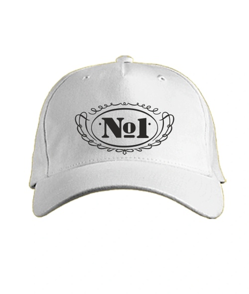 Кепка преміум "Оксамит" (Біла) №1