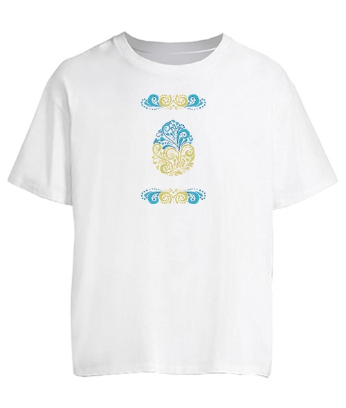 Футболка оверсайз Великоднє яєчко