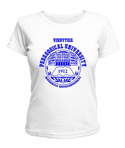 Жіноча футболка ВДПУ ім. Михайла Коцюбинського