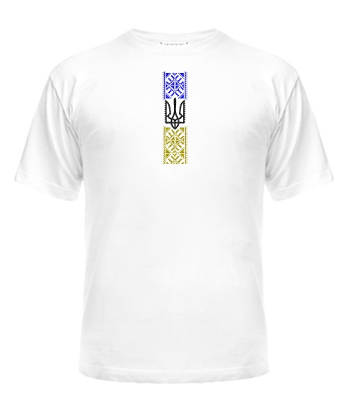 Мужская Футболка Вышиванка Вариант №11