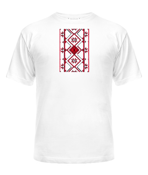 Мужская Футболка Вышиванка Вариант №12
