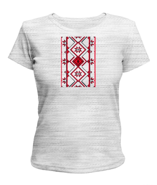 Жіноча футболка Вишиванка Варіант №12