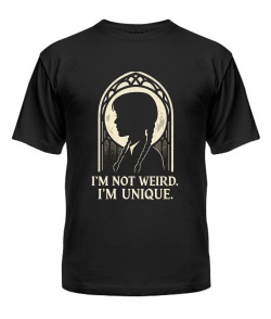 Мужская Футболка Wednesday moon