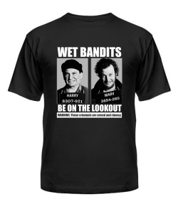 Футболка універсального крою для жінок Мокрі бандити