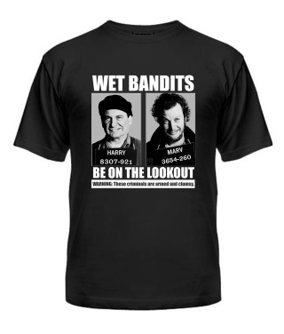 Футболка універсального крою для жінок Мокрі бандити