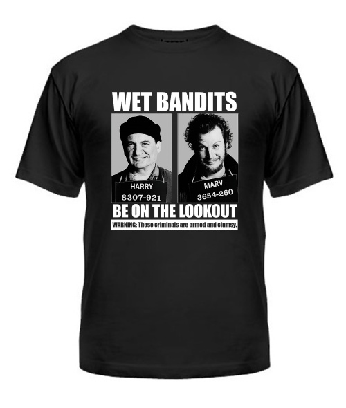 Футболка універсального крою для жінок Мокрі бандити