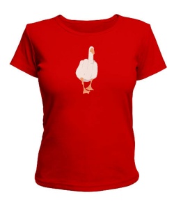 Жіноча футболка What the DUCK