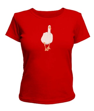 Жіноча футболка What the DUCK