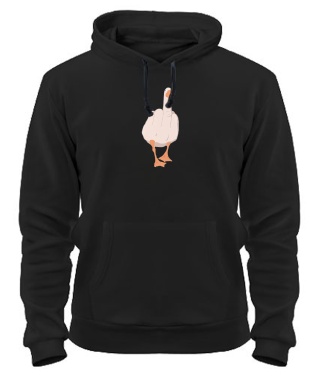 Толстовка-худі What the DUCK