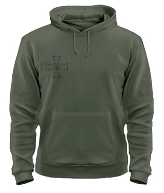 Толстовка-худі (Army S) Збройні сили України (ЗСУ) №4 [Друк з іншої сторони]