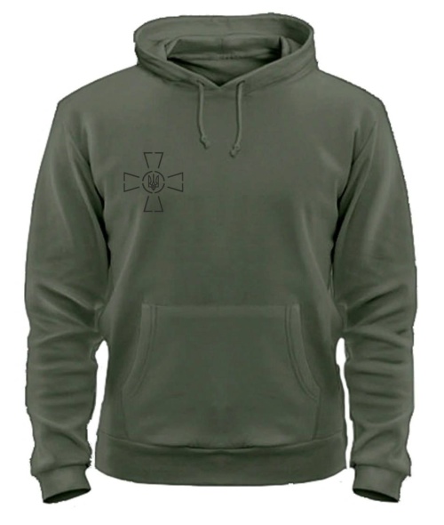 Толстовка-худі (Army S) Збройні сили України (ЗСУ) №4 [Друк з іншої сторони]