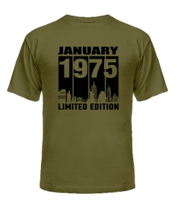 Чоловіча Футболка (Army XL) LIMITED EDITION [JANUARY 1975]