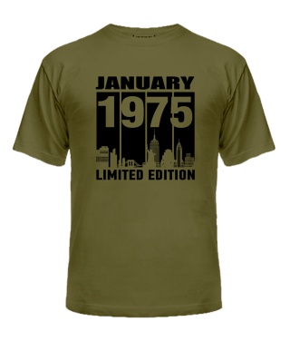 Чоловіча Футболка (Army XL) LIMITED EDITION [JANUARY 1975]