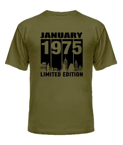Чоловіча Футболка (Army XL) LIMITED EDITION [JANUARY 1975]