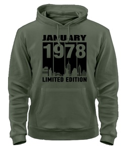 Толстовка-худі (armyblack XL) LIMITED EDITION [JANUARY 1978]