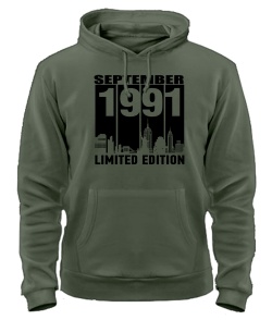 Толстовка-худі (Army XXL) LIMITED EDITION [SEPTEMBER 1991]