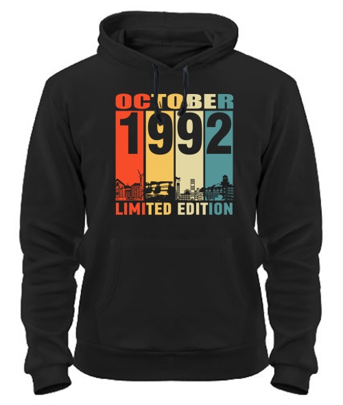 Толстовка-худі (Чорний L) KRAMATORSK LIMITED EDITION [OCTOBER 1992]