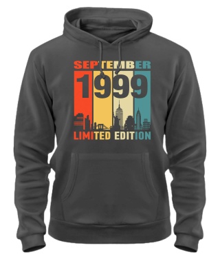 Толстовка-худі преміум (Сірий графіт M) LIMITED EDITION [SEPTEMBER 1999]