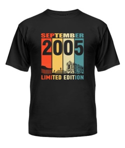 Мужская Футболка (Черный M) ODESA LIMITED EDITION [SEPTEMBER 2005]