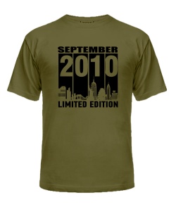 Чоловіча Футболка (Armyblack L) LIMITED EDITION BLACK [SEPTEMBER 2010]