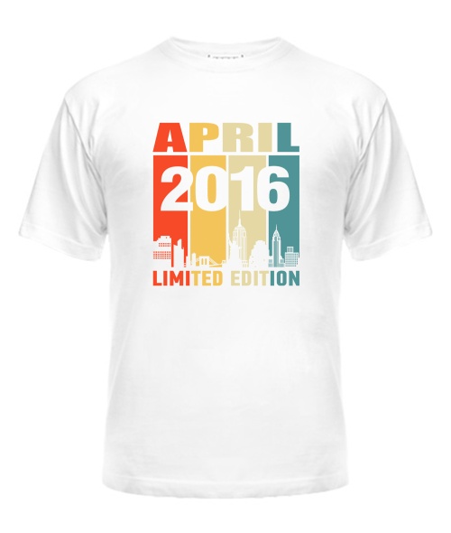 Мужская Футболка (Белый S) BROVARY LIMITED EDITION [APRIL 2016]